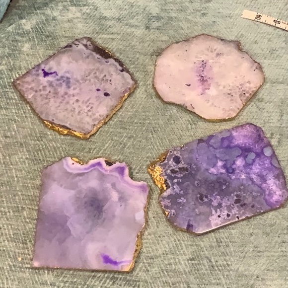 TAHARI HOME Other - BEAUTIFUL COASTERS SET OF FOUR PERFECT CONDITION